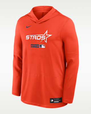 Мужские  Houston Astros City Connect Nike Dri-FIT MLB Long-Sleeve Hooded Top