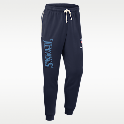 Pants Nike Dri-FIT de la NFL de pierna entallada para hombre Tennessee Titans Ground Game Sideline