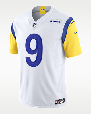 Мужские джерси Matthew Stafford Los Angeles Rams Nike Dri-FIT NFL Limited Football Jersey для футбола