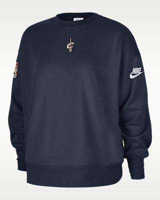 Женский свитшот Cleveland Cavaliers Hardwood Classics Nike NBA Phoenix Fleece Premium Crewneck