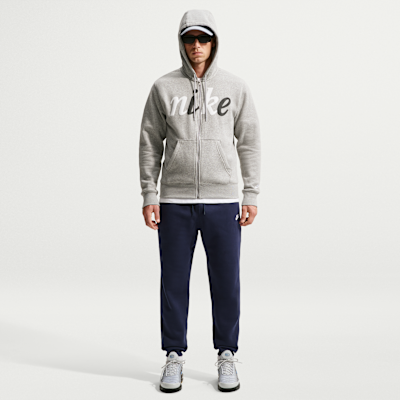Nike Club Manşetli Yumuşak Fleece Erkek Eşofman Altı