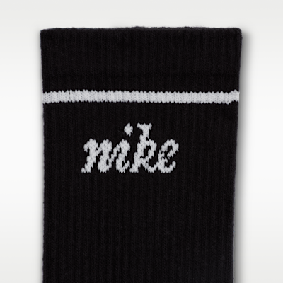 Nike Everyday Plus Cushioned Crew Socks (3 Pairs)