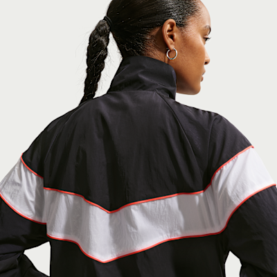 Chelsea FC Windrunner Nike geweven voetbaljack met uv-bescherming en rits over de hele lengte voor dames