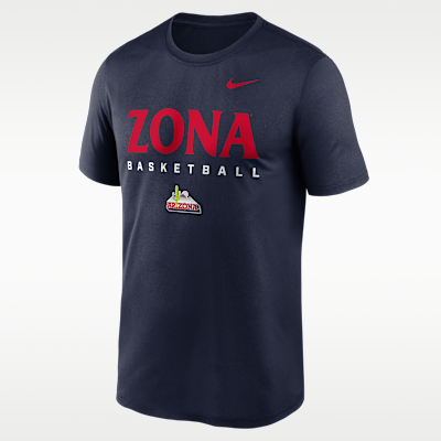 Playera universitaria Nike Dri-FIT para hombre Arizona Courtside Basketball Legend