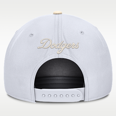 Gorra Nike AeroBill de la MLB ajustable para hombre Los Angeles Dodgers Pro