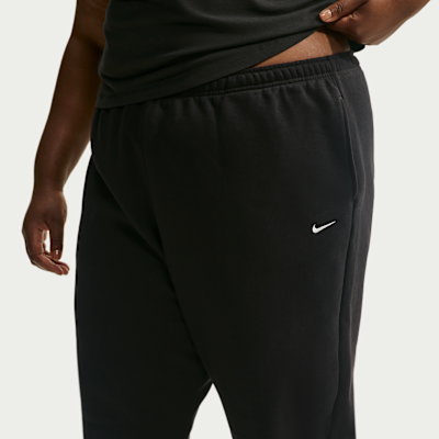 Nike Studio Fleece Orta Ağırlıklı Oversize Yüksek Belli Dar Paçalı Kadın Eşofman Altı görsel 2