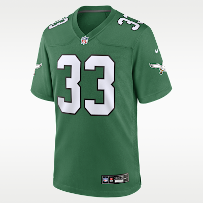 Jersey Nike de la NFL Game para hombre Cooper DeJean Philadelphia Eagles