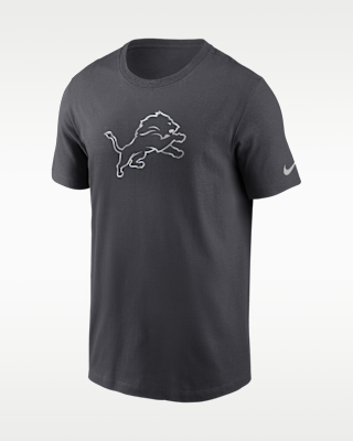 Мужская футболка Detroit Lions Fractal Logo Nike NFL