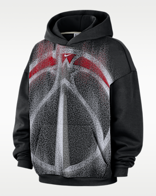 Мужское худи Washington Wizards Standard Issue NBA Nike Fleece Basketball Hoodie для баскетбола