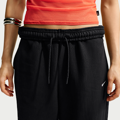 Nike Studio Fleece Kalın Oversize Yüksek Belli Kadın Jogger'ı görsel 6