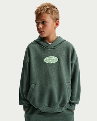 Детское худи Nike Big Kids' Dri-FIT Basketball Hoodie для баскетбола