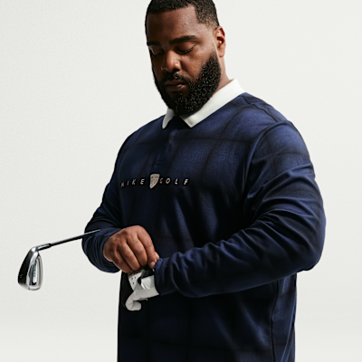 Nike Fairway Fresh Dri-FIT Bol Kesimli Uzun Kollu Erkek Golf Polo Üstü görsel 3