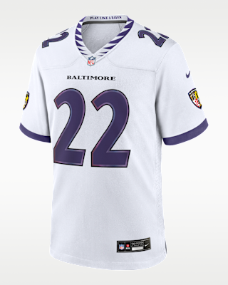 Мужские джерси Derrick Henry Baltimore Ravens Nike NFL Game Jersey