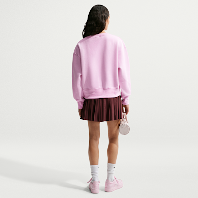 Γυναικείο φούτερ σε φαρδιά γραμμή με crew λαιμόκοψη Nike Sportswear Phoenix Fleece