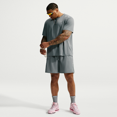 Nike Miler Dri-FIT 2'si 1 Arada 18 cm Erkek Koşu Şortu görsel 6