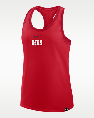 Женские  Cincinnati Reds Script City Connect Nike MLB Racerback Tank Top