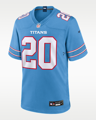 Мужские джерси Tony Pollard Tennessee Titans Nike NFL Game Jersey