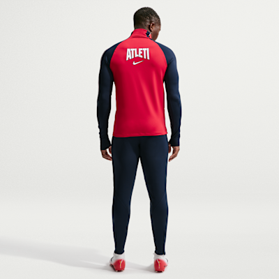 Nike Atlético Madrid Strike Üçüncü Nike Dri-FIT Örgü Erkek Futbol Eşofman Altı görsel 5