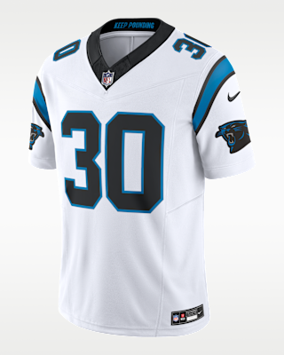 Мужские джерси Chuba Hubbard Carolina Panthers Nike Dri-FIT NFL Limited Jersey