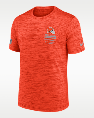 Мужская футболка Cleveland Browns Sideline Team Issue Velocity Nike Dri-FIT NFL