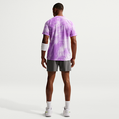 NikeCourt Slam Dri-FIT Erkek Tenis Şortu görsel 5