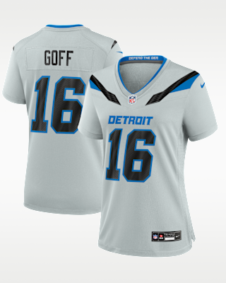 Женские джерси Jared Goff Detroit Lions Rivalries Collection Nike NFL Game Jersey