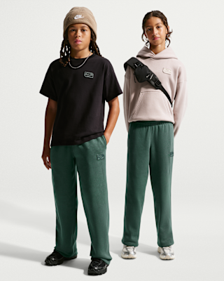 Детские  Nike Sportswear Club Fleece Big Kids' Fleece Open-Hem Pants