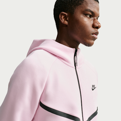 Nike Tech Fleece Windrunner Tam Boy Fermuarlı Erkek Ceketi görsel 3