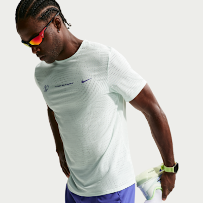 Nike AeroSwift Dri-FIT ADV Kısa Kollu Erkek Koşu Üstü görsel 3