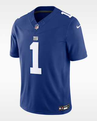 Мужские джерси Malik Nabers New York Giants Nike Dri-FIT NFL Limited Jersey