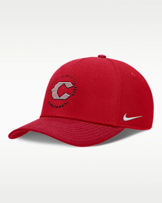 Мужские  Cincinnati Reds City Connect Rise Nike Dri-FIT MLB A-Frame Adjustable Hat