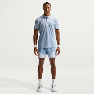 NikeCourt Slam Dri-FIT ADV Erkek Tenis Polo Üstü görsel 4