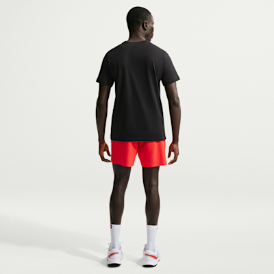 NikeCourt Advantage Dri-FIT 15 cm Erkek Tenis Şortu görsel 5