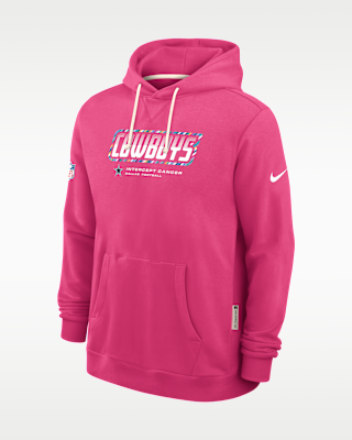 Мужское худи Dallas Cowboys Crucial Catch Sideline Standard Issue Nike Dri-FIT NFL Pullover Hoodie