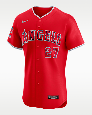 Мужские джерси Mike Trout Los Angeles Angels Nike Dri-FIT ADV MLB Elite Jersey