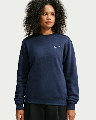 Женские  Nike Studio Fleece Medium Weight Crew