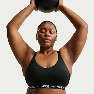 Nike Indy Hafif Destekli Pedli Ayarlanabilir Kadın Spor Sütyeni (Büyük Beden) görsel 3