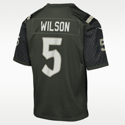 Garrett Wilson New York Jets Rivalries Collection Big Kids' Nike NFL Game Jersey