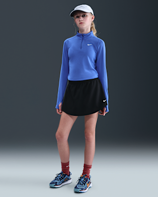 Детские Nike One Big Kids' (Girls') Dri-FIT High-Waisted Skort