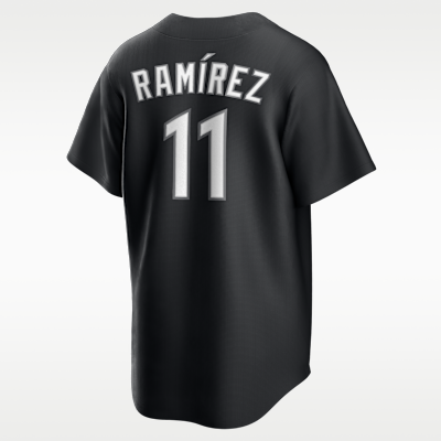 Jersey Nike de la MLB Replica para hombre José Ramírez Cleveland Guardians