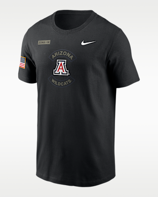 Arizona Military Appreciation Men's Nike Dri-FIT College T-Shirt