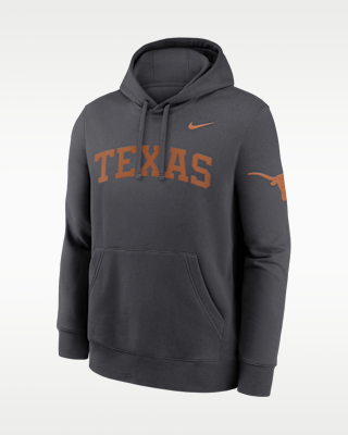 Мужское худи Texas Sideline Club Nike College Pullover Hoodie