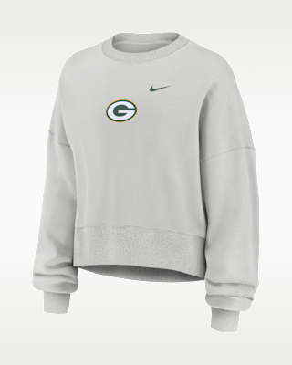 Женские Green Bay Packers Primetime Phoenix Nike NFL Oversized Pullover Crew