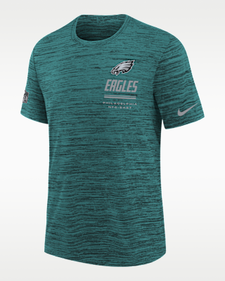 Детская футболка Philadelphia Eagles Sideline Team Issue Velocity Big Kids' Nike Dri-FIT NFL
