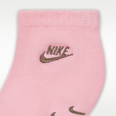 Nike Wild Warmth Baby/Toddler Ribbed Gripper Socks (3 Pairs)