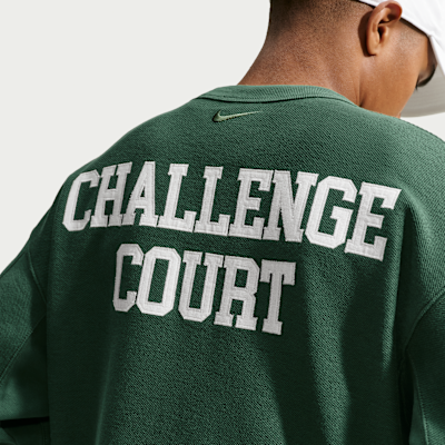 Nike Club Rules Fransız Havlu Kumaşı Crew Yakalı Erkek Sweatshirt'ü görsel 2