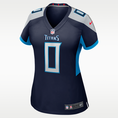 Jersey de fútbol americano Nike de la NFL Game para mujer Calvin Ridley Tennessee Titans