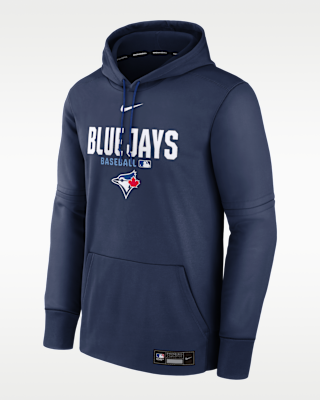 Мужское худи Toronto Blue Jays Authentic Collection Nike Therma MLB Pullover Hoodie
