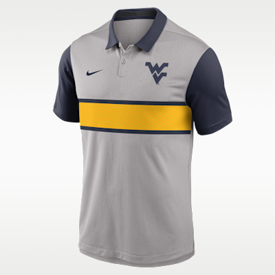 West Virginia Vapor Men's Nike Dri-FIT College Polo