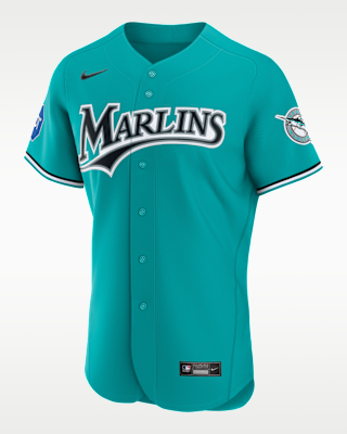 Мужские джерси Miami Marlins Nike MLB Authentic Jersey